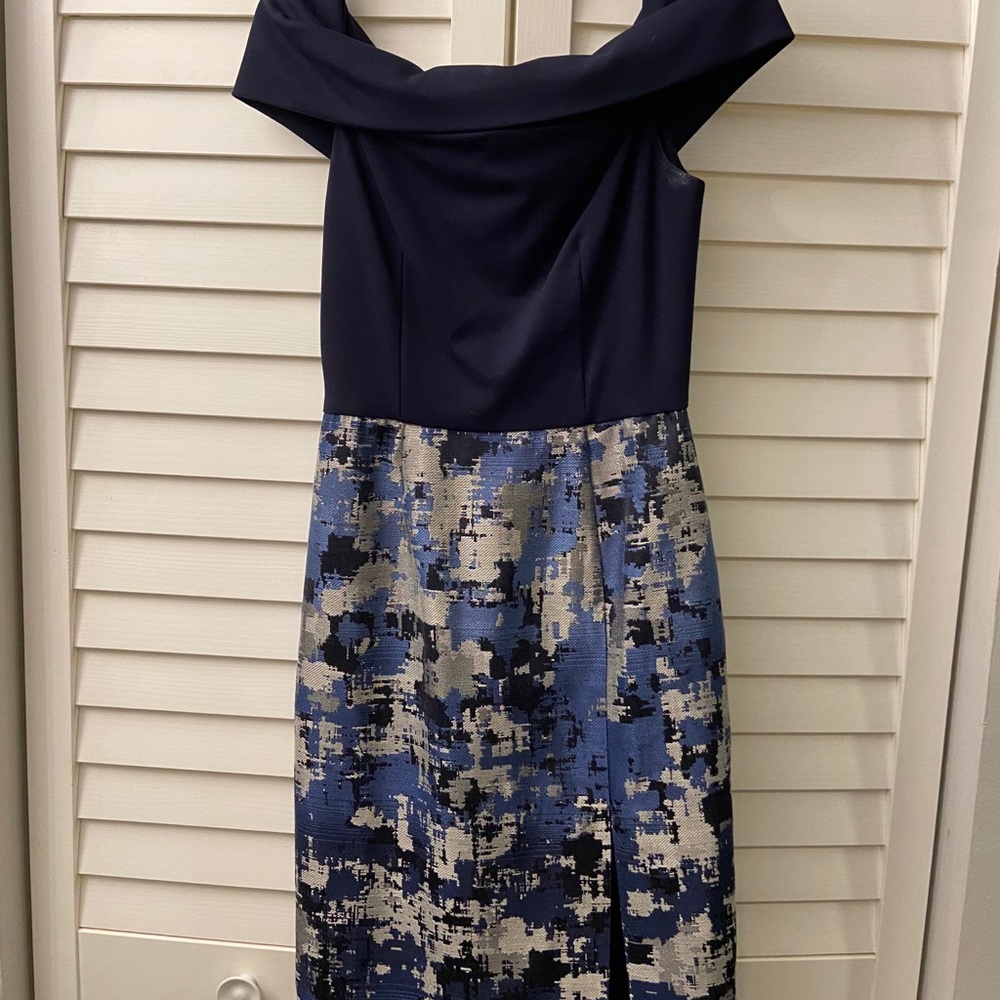 Blue formal dress